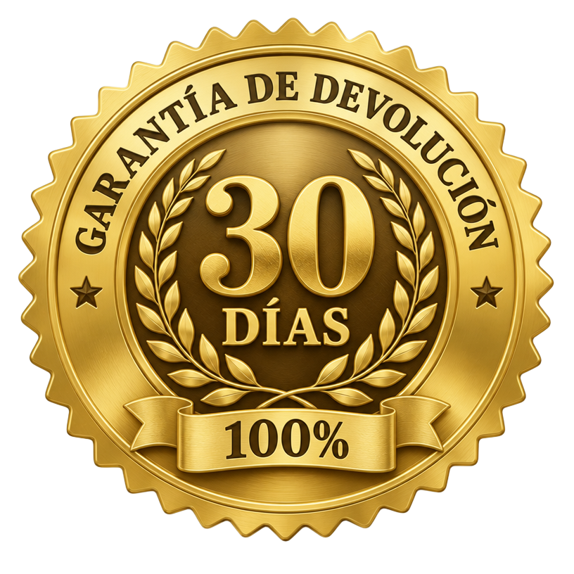 Garantía de devolución de 30 días